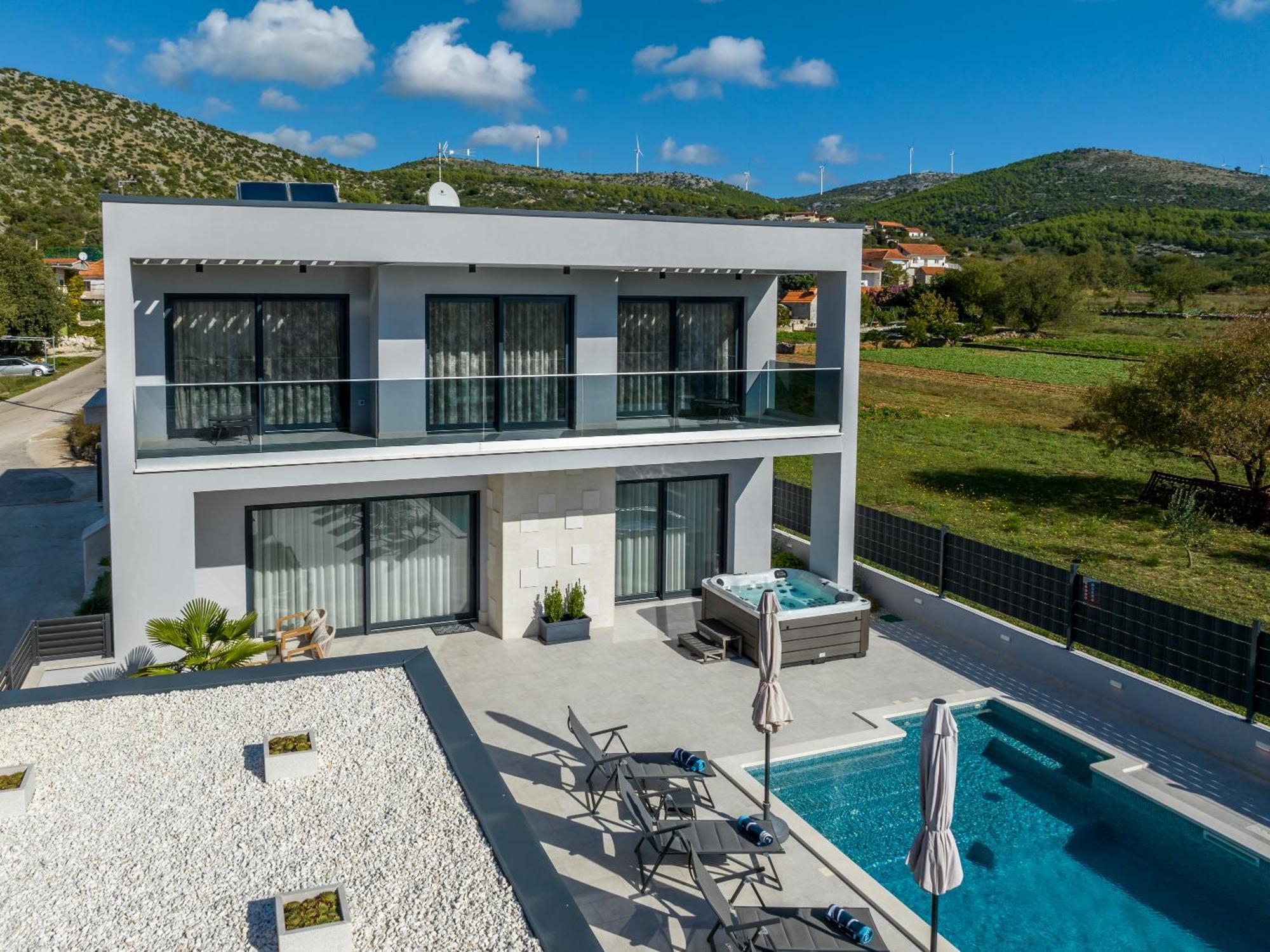 Luxury Villa Diana With Heated Pool And Jacuzzi Dograde المظهر الخارجي الصورة