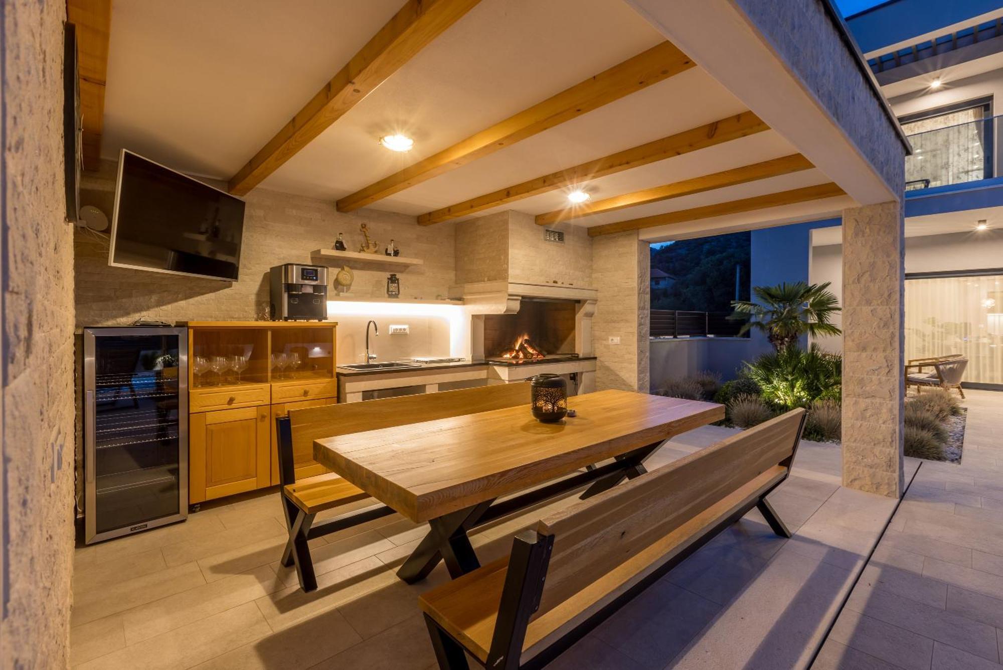 Luxury Villa Diana With Heated Pool And Jacuzzi Dograde المظهر الخارجي الصورة